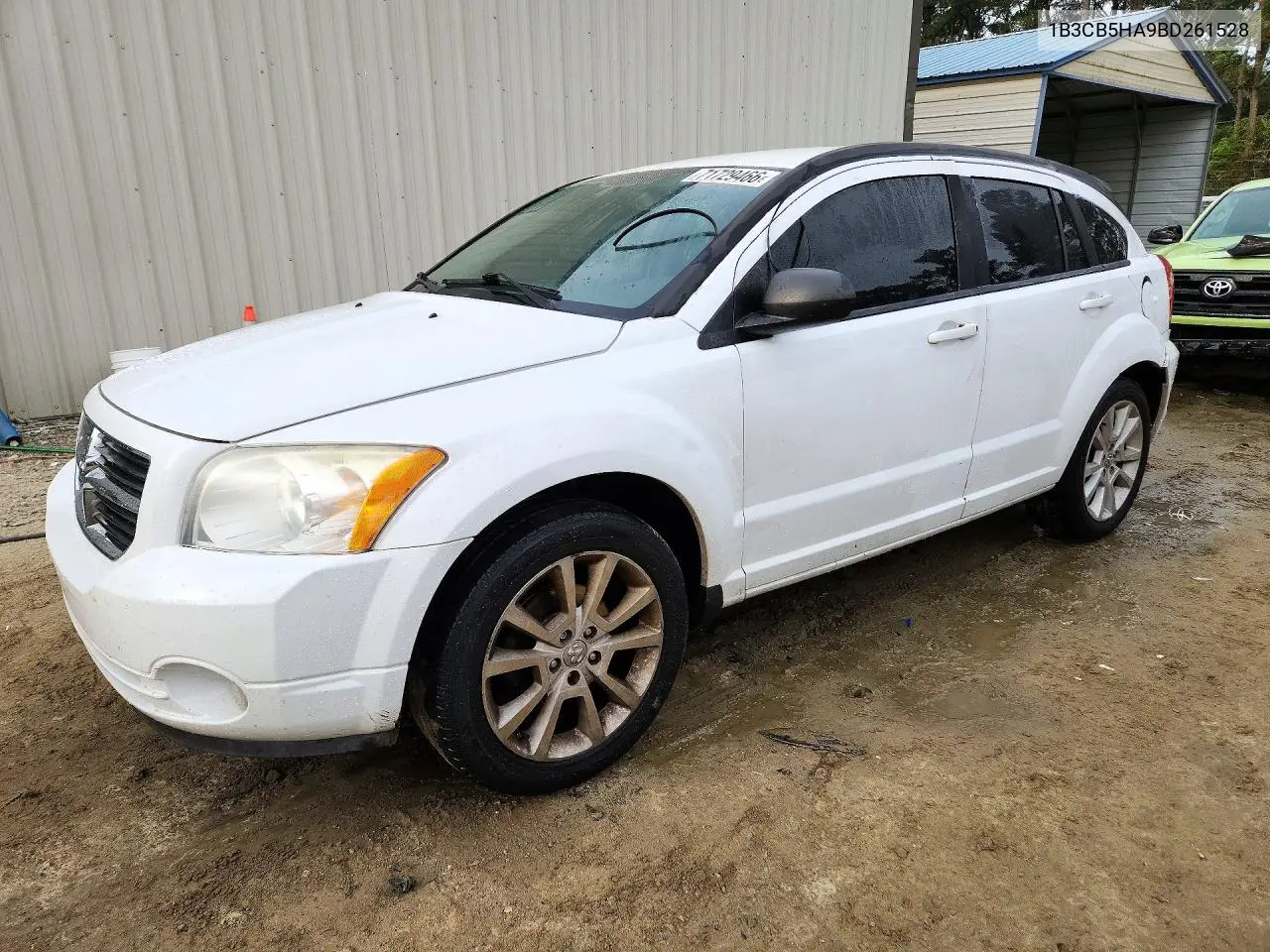 DODGE CALIBER 2011, VIN 1B3CB5HA9BD261528