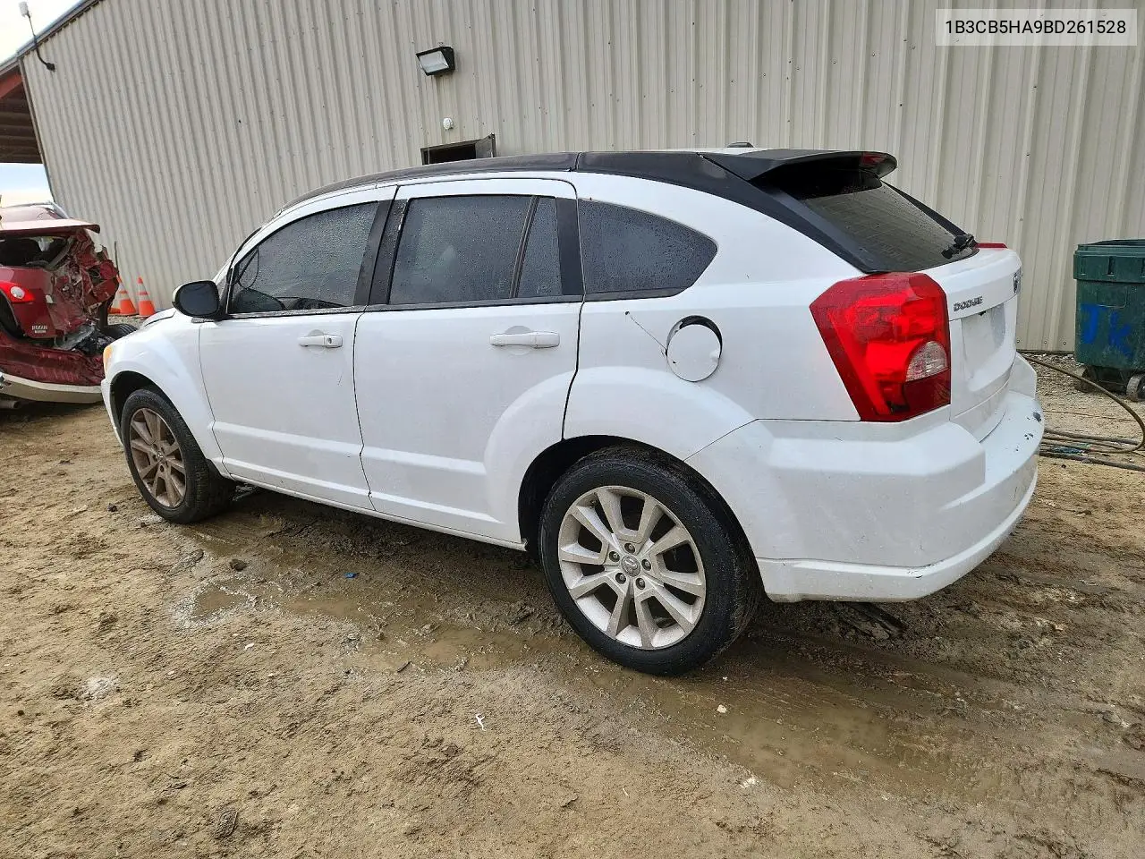 2011 DODGE CALIBER VIN 1B3CB5HA9BD261528 — фото 2