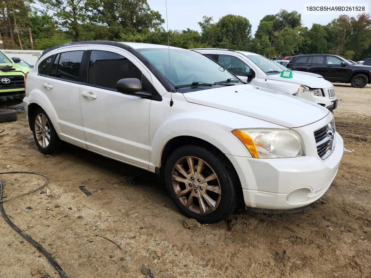 2011 DODGE CALIBER VIN 1B3CB5HA9BD261528 — фото 4