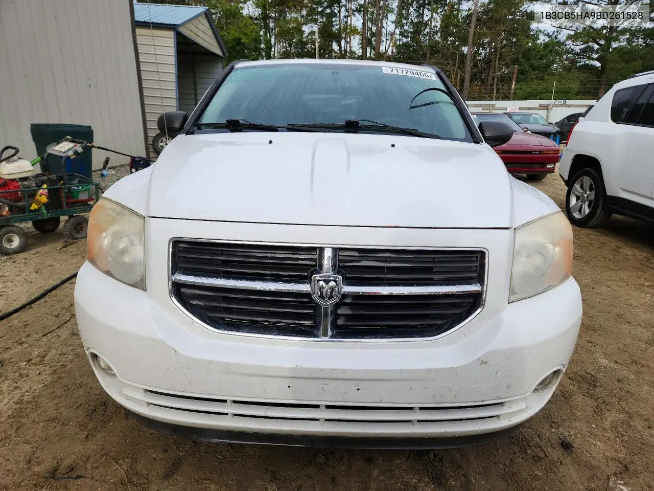 2011 DODGE CALIBER VIN 1B3CB5HA9BD261528 — фото 5