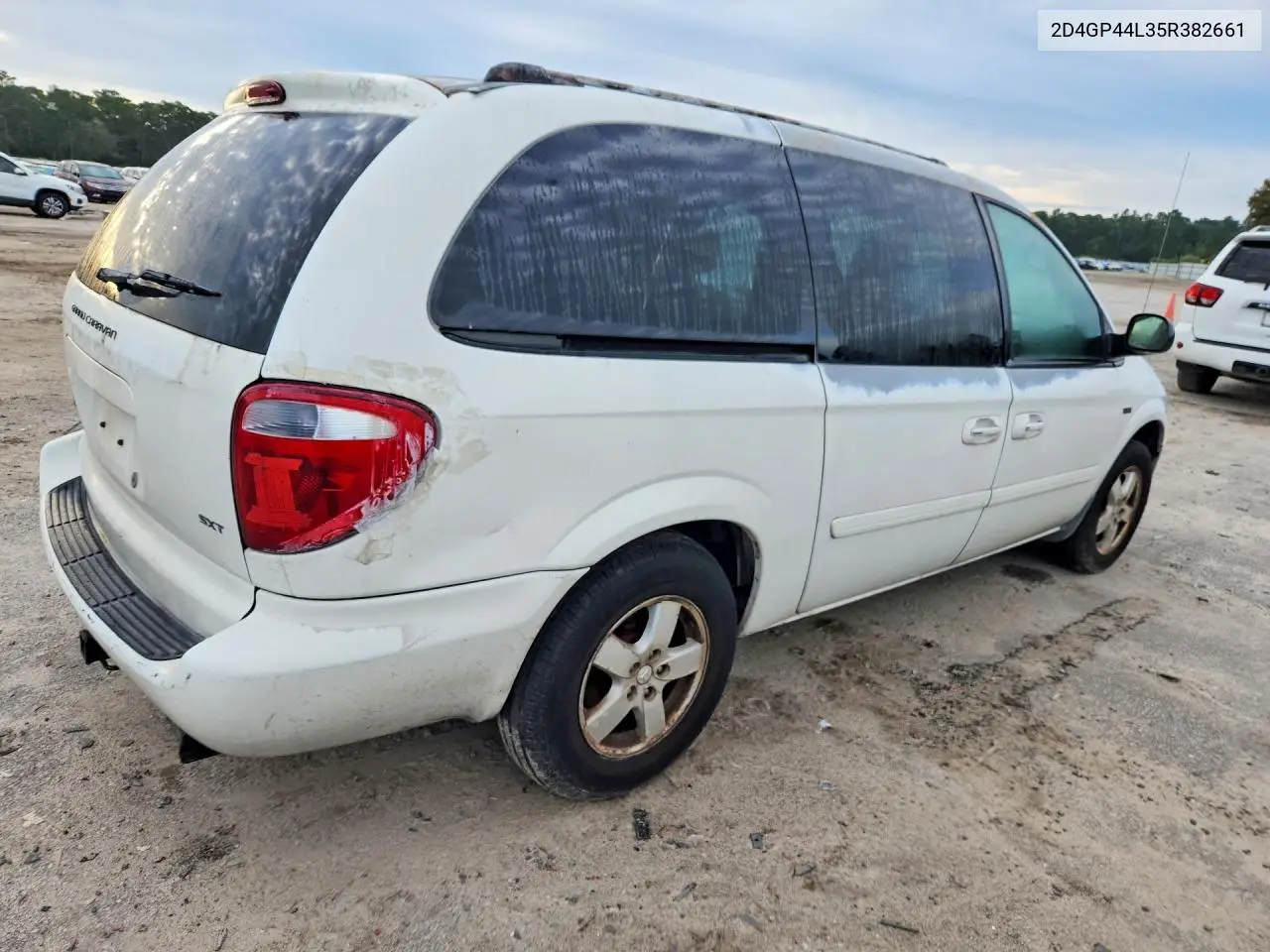 2005 DODGE CARAVAN VIN 2D4GP44L35R382661 — фото 3