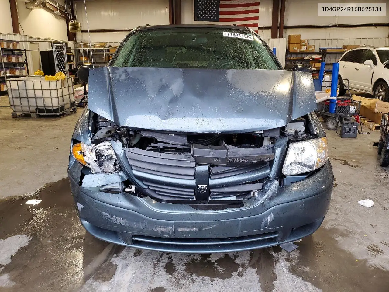 2006 DODGE CARAVAN VIN 1D4GP24R16B625134 — фото 5