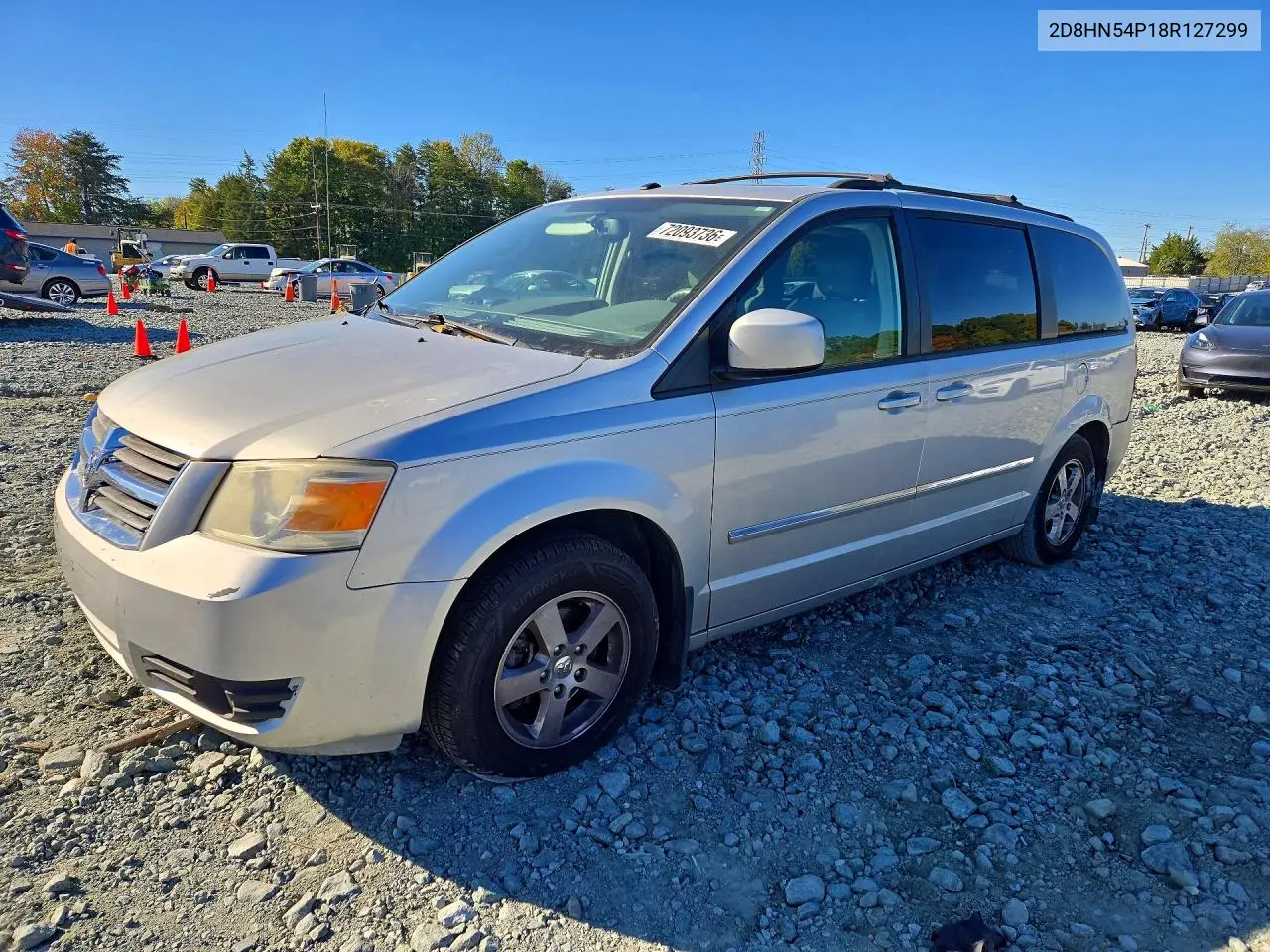 DODGE CARAVAN 2008, VIN 2D8HN54P18R127299