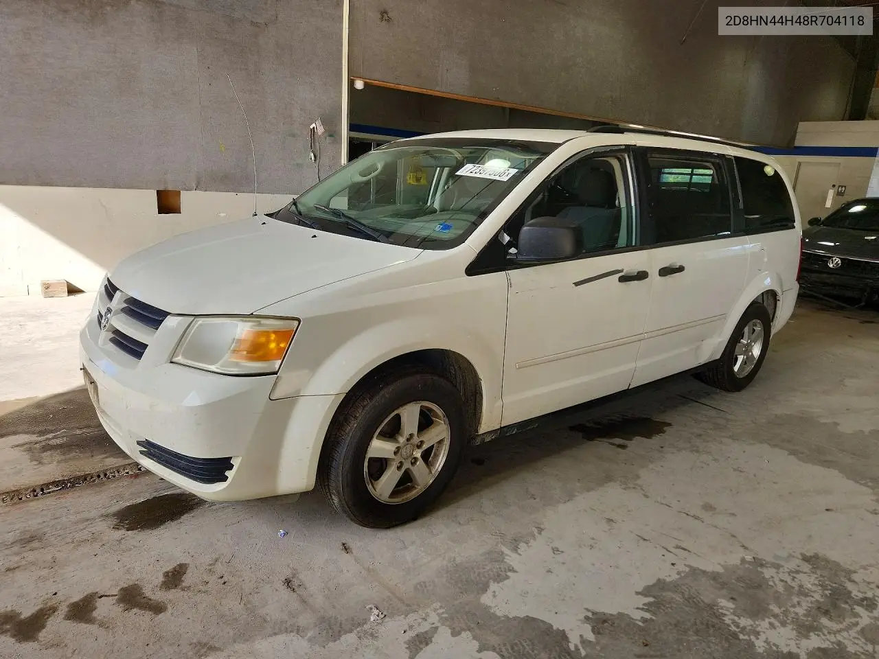 DODGE CARAVAN 2008, VIN 2D8HN44H48R704118