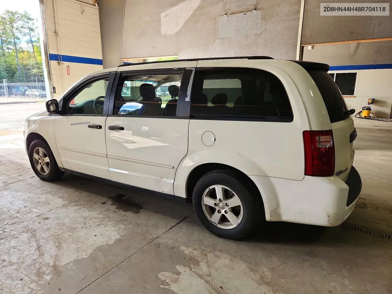 2008 DODGE CARAVAN VIN 2D8HN44H48R704118 — фото 2