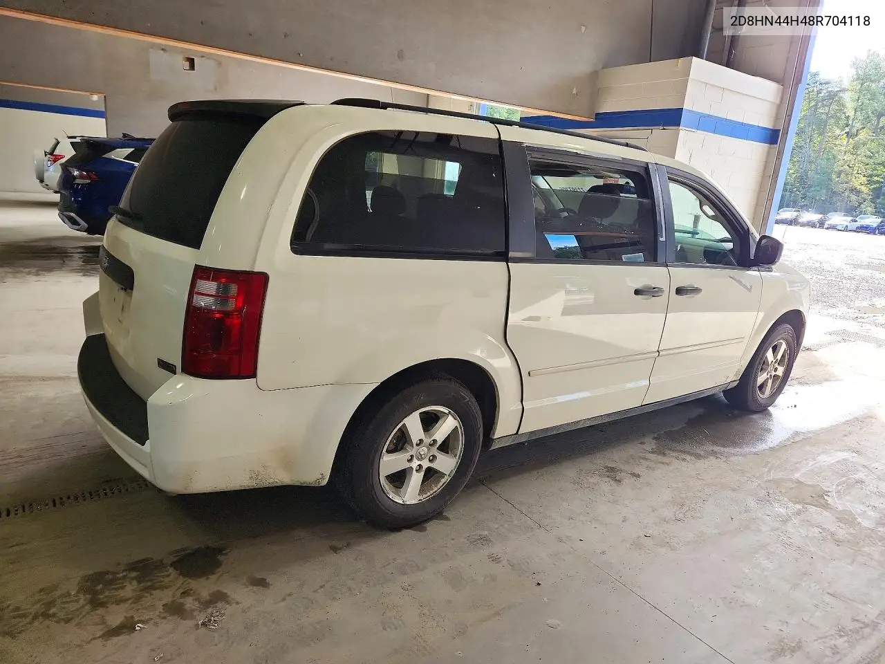 2008 DODGE CARAVAN VIN 2D8HN44H48R704118 — фото 3