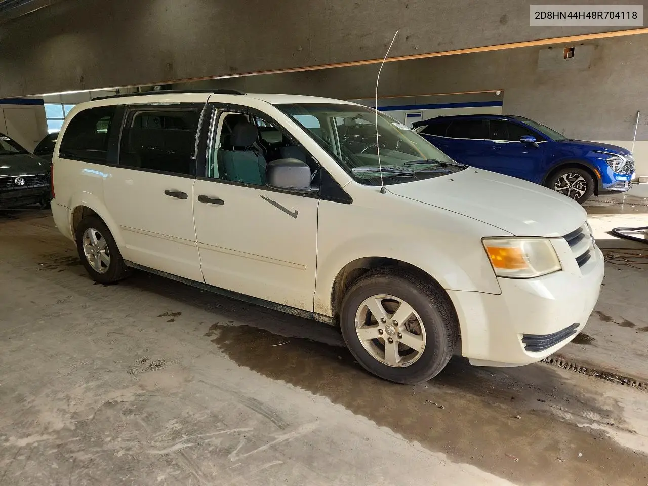 2008 DODGE CARAVAN VIN 2D8HN44H48R704118 — фото 4