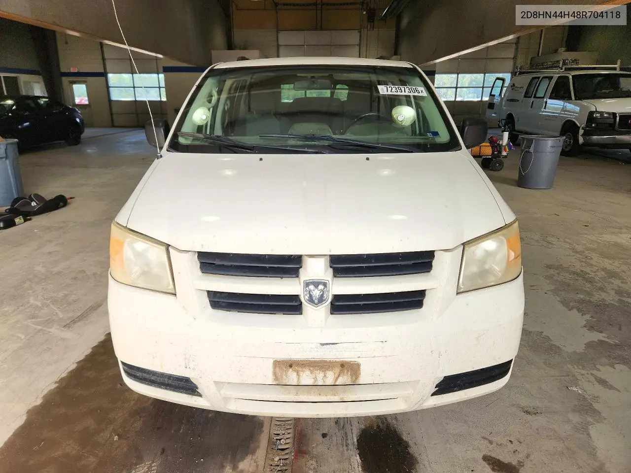 2008 DODGE CARAVAN VIN 2D8HN44H48R704118 — фото 5
