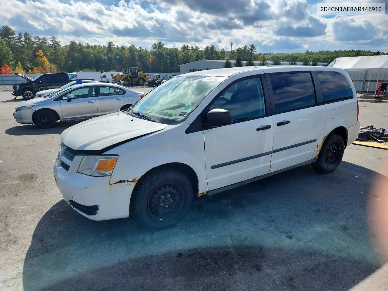 DODGE CARAVAN 2010, VIN 2D4CN1AE8AR446910