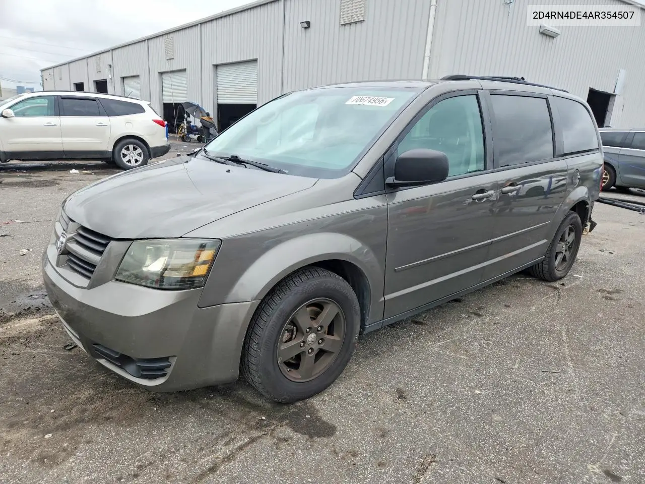 DODGE CARAVAN 2010, VIN 2D4RN4DE4AR354507