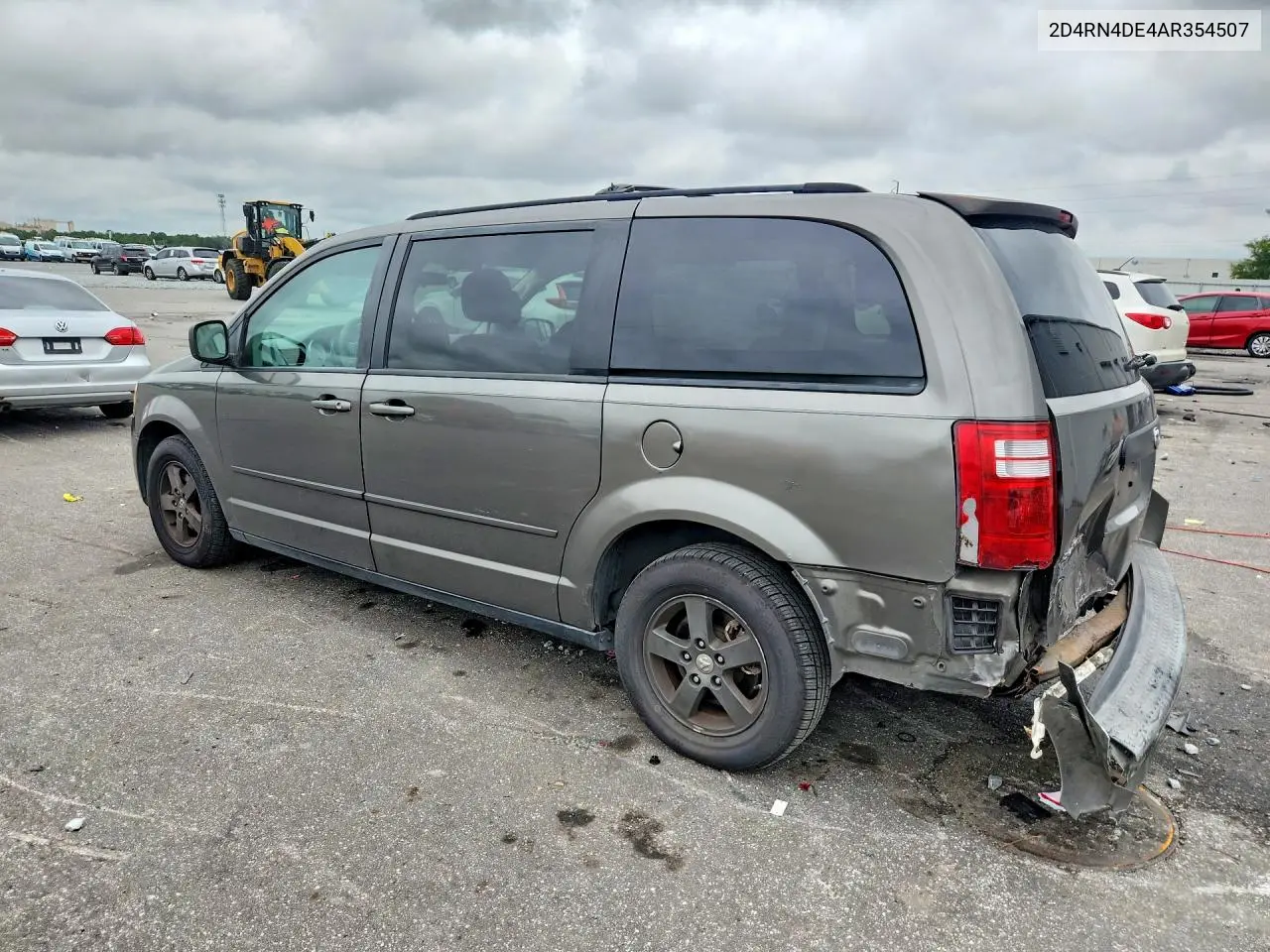 2010 DODGE CARAVAN VIN 2D4RN4DE4AR354507 — фото 2