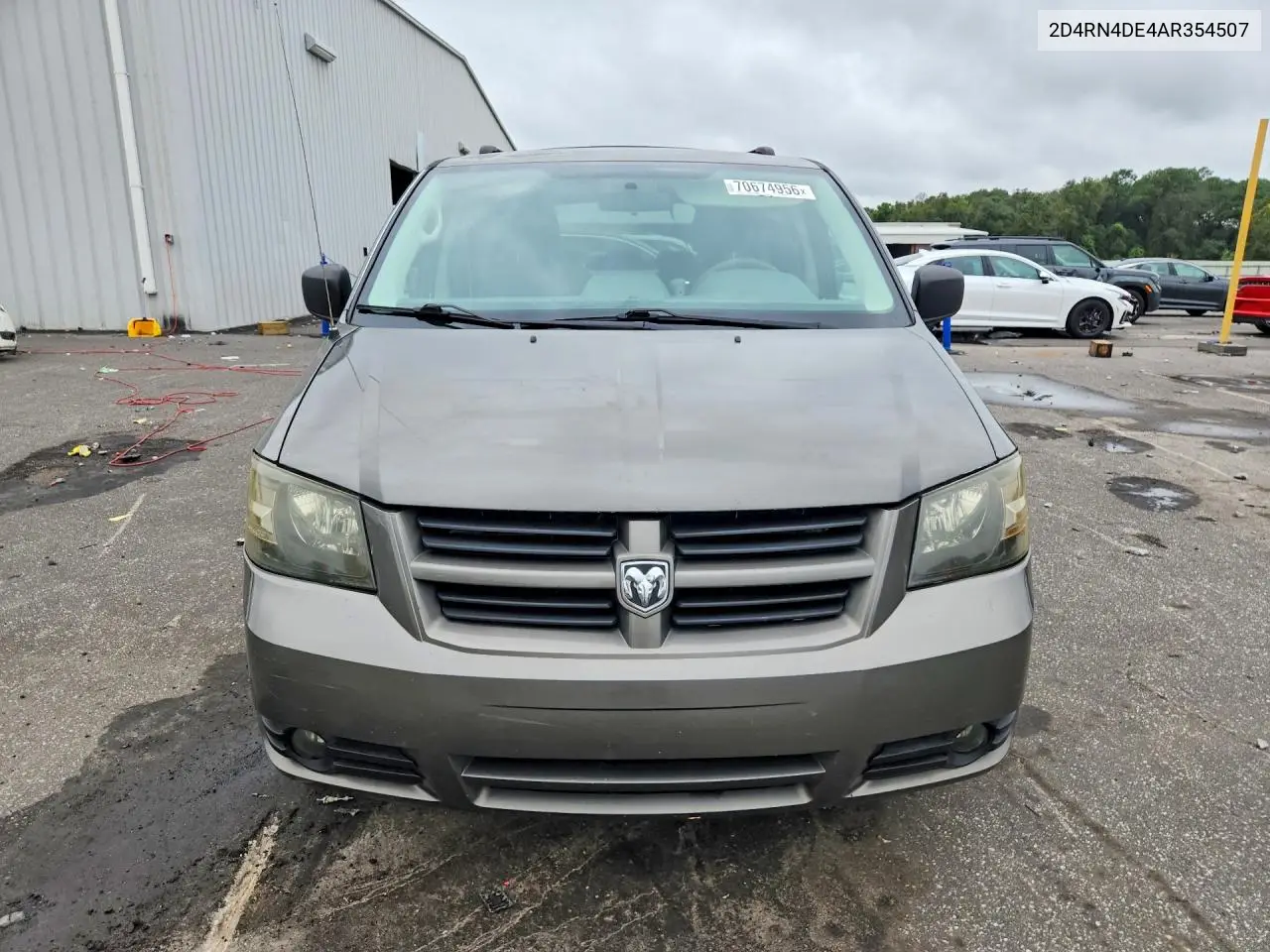 2010 DODGE CARAVAN VIN 2D4RN4DE4AR354507 — фото 5