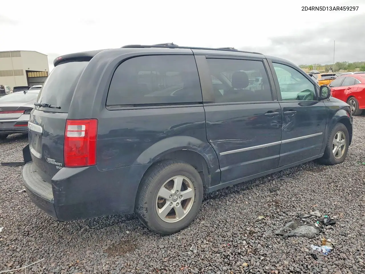 2010 DODGE CARAVAN VIN 2D4RN5D13AR459297 — фото 3