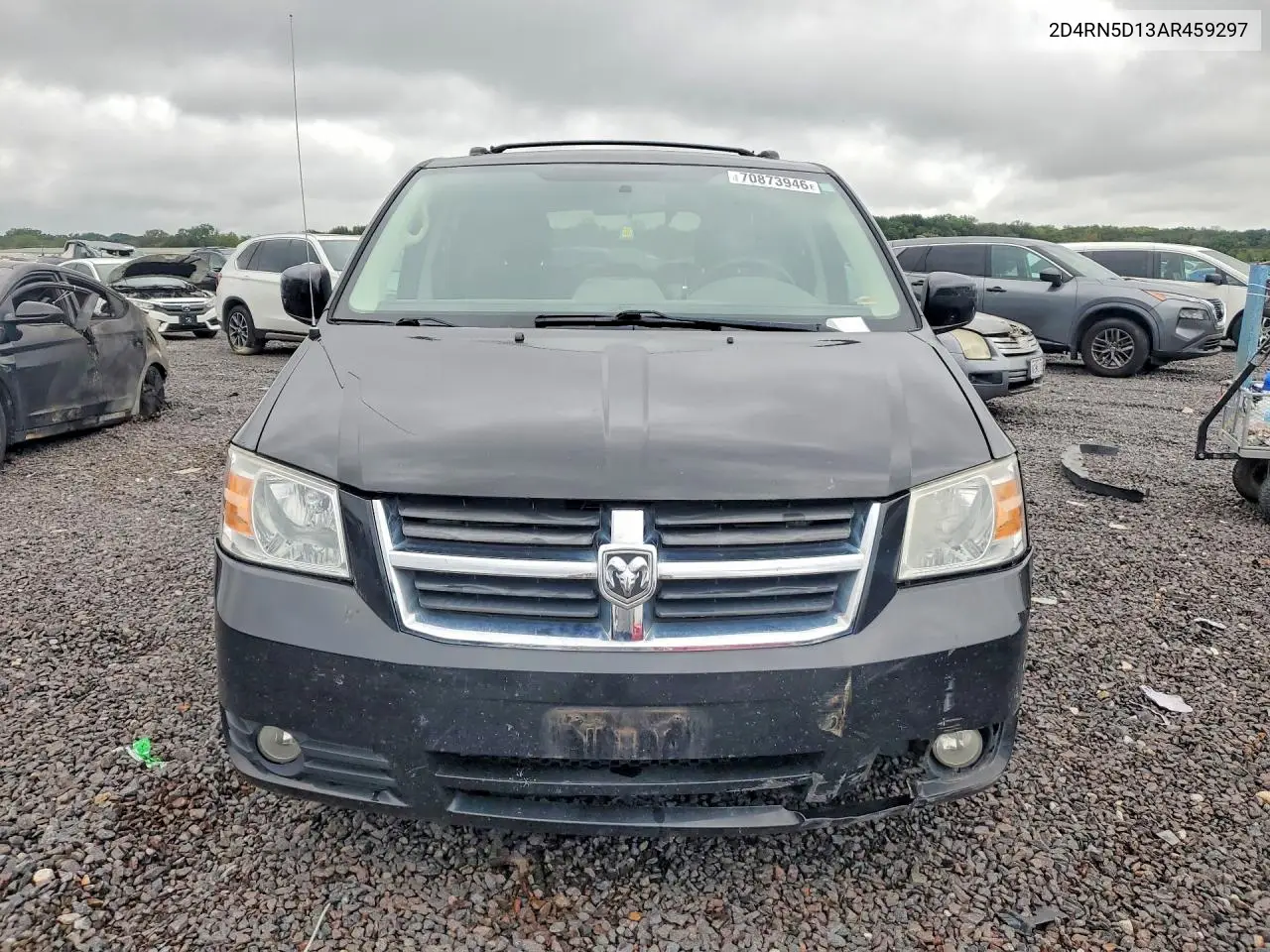2010 DODGE CARAVAN VIN 2D4RN5D13AR459297 — фото 5