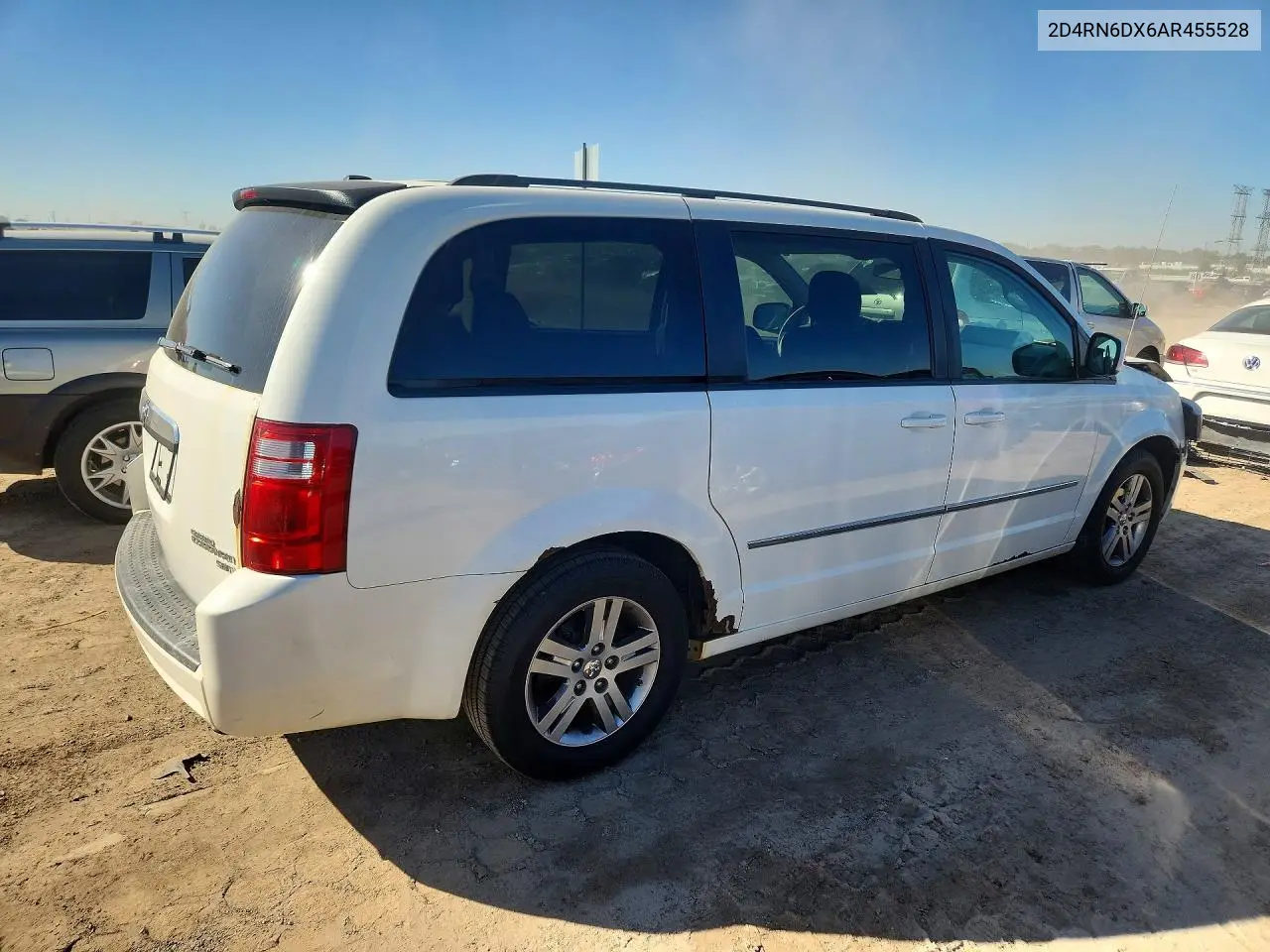 2010 DODGE CARAVAN VIN 2D4RN6DX6AR455528 — фото 3