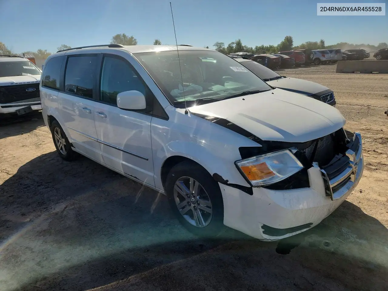 2010 DODGE CARAVAN VIN 2D4RN6DX6AR455528 — фото 4