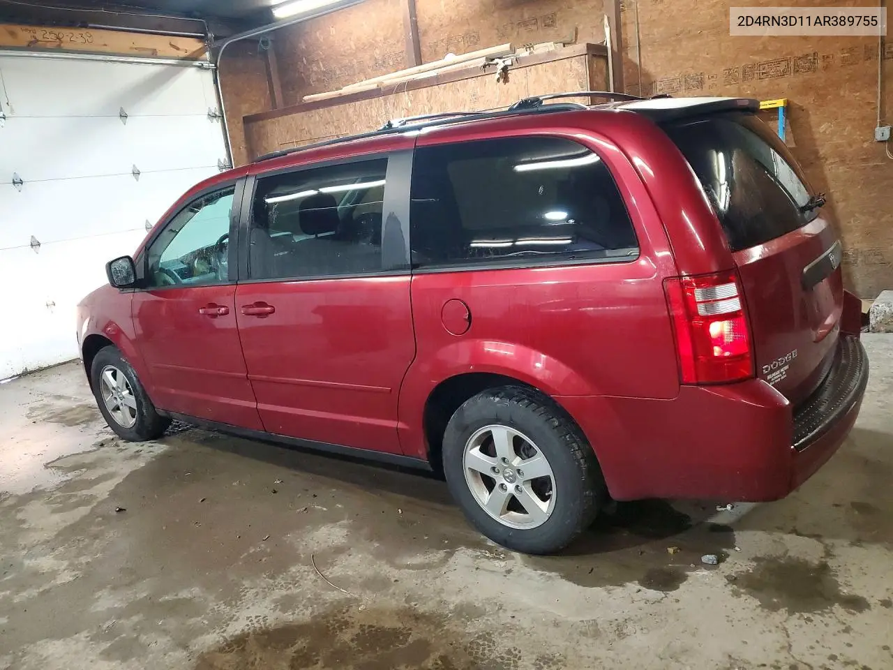 2010 DODGE CARAVAN VIN 2D4RN3D11AR389755 — фото 2