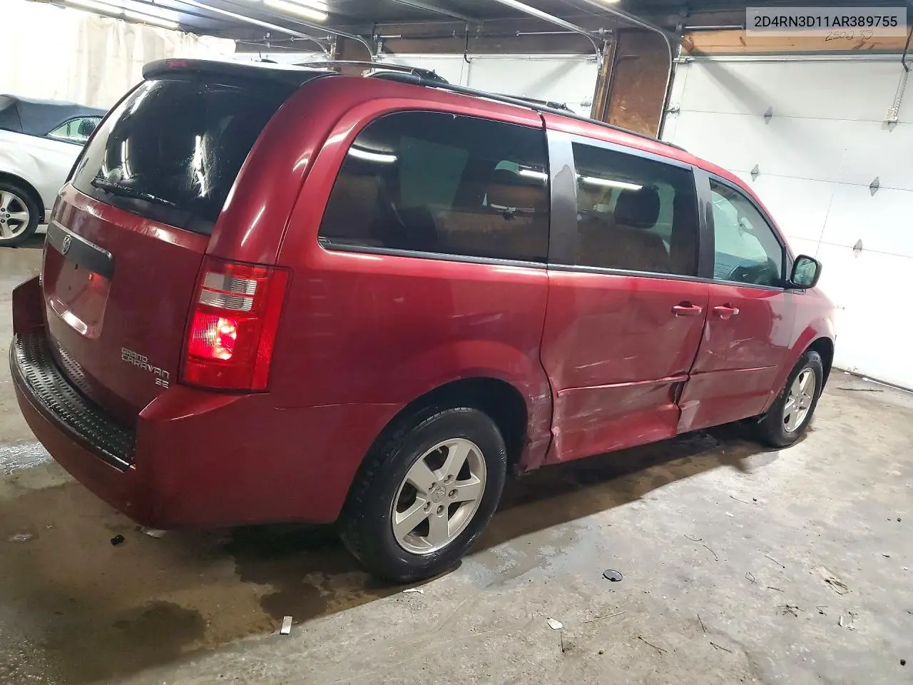 2010 DODGE CARAVAN VIN 2D4RN3D11AR389755 — фото 3