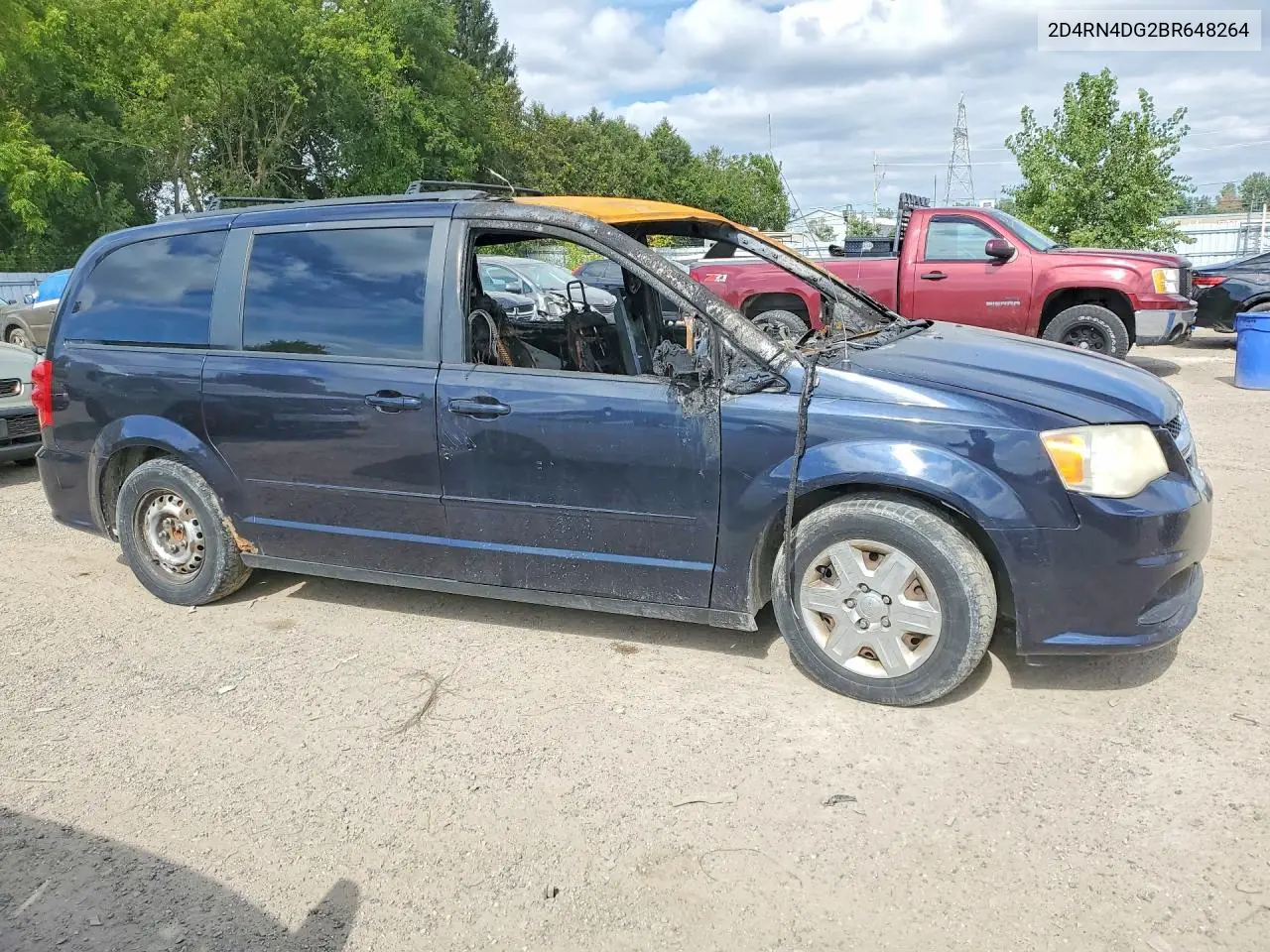 2011 DODGE CARAVAN VIN 2D4RN4DG2BR648264 — фото 4