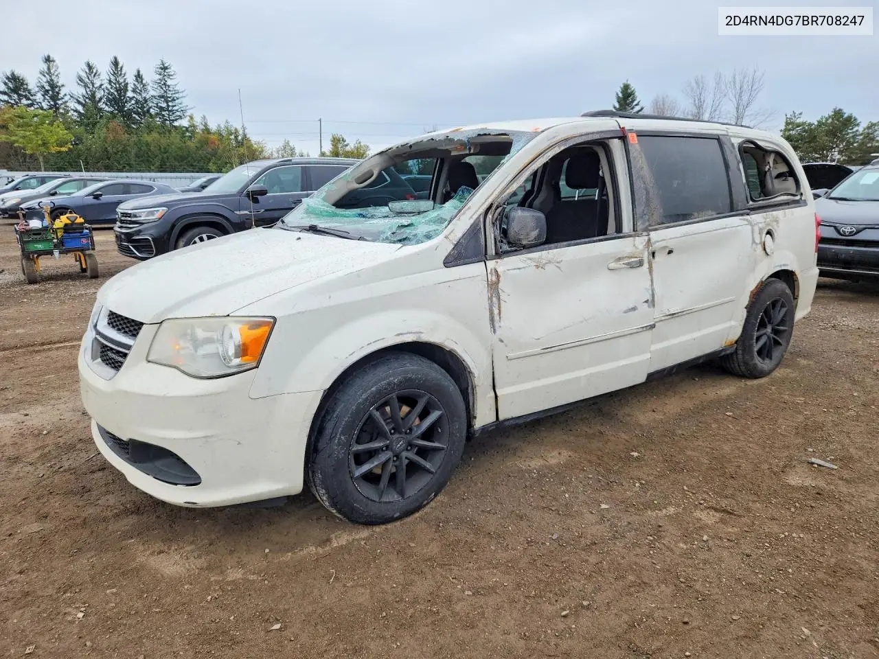 DODGE CARAVAN 2011, VIN 2D4RN4DG7BR708247