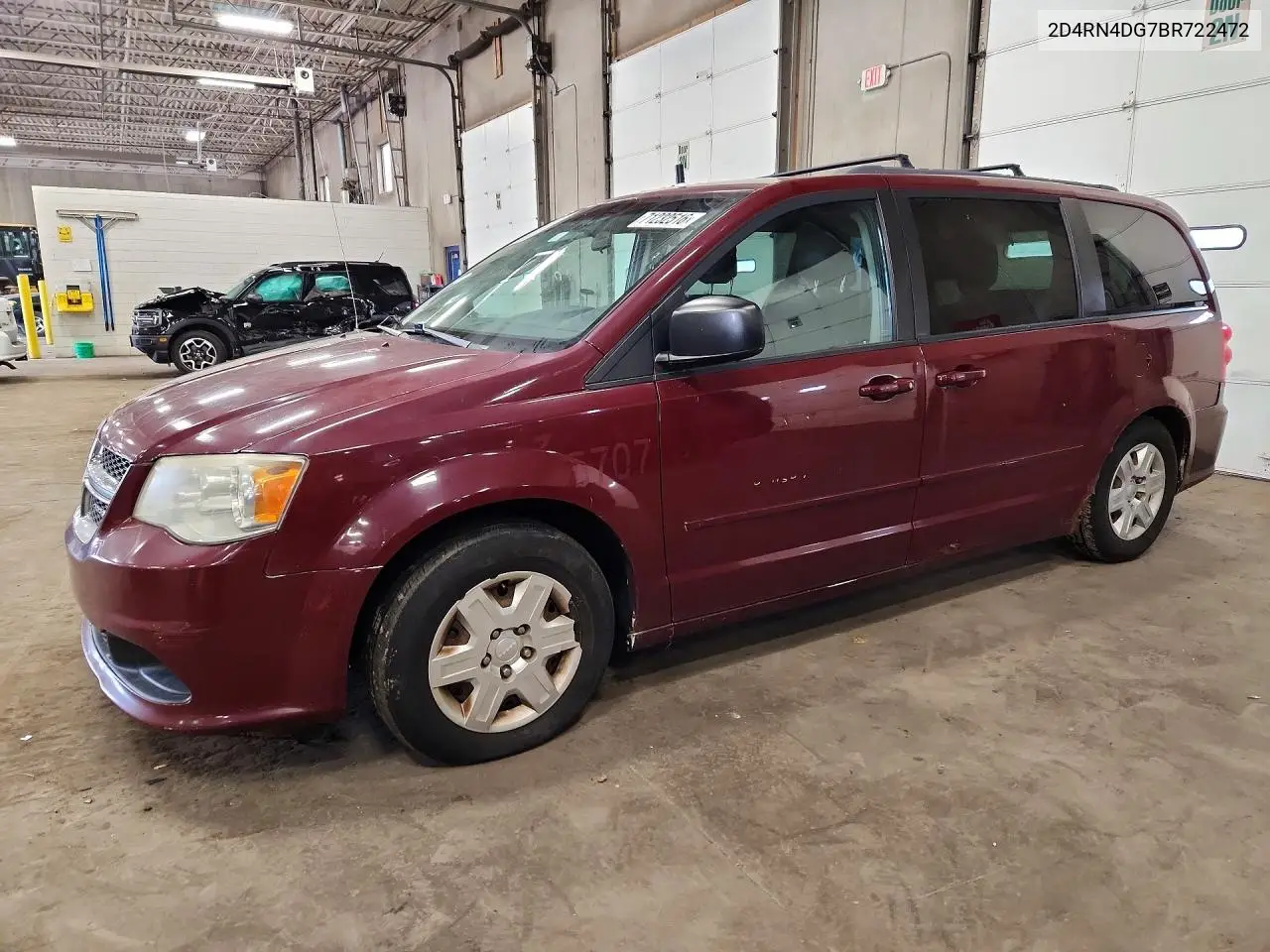 DODGE CARAVAN 2011, VIN 2D4RN4DG7BR722472