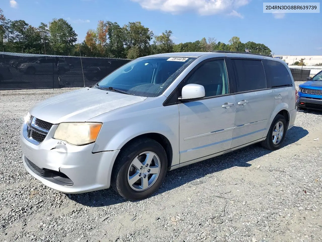DODGE CARAVAN 2011, VIN 2D4RN3DG8BR639739