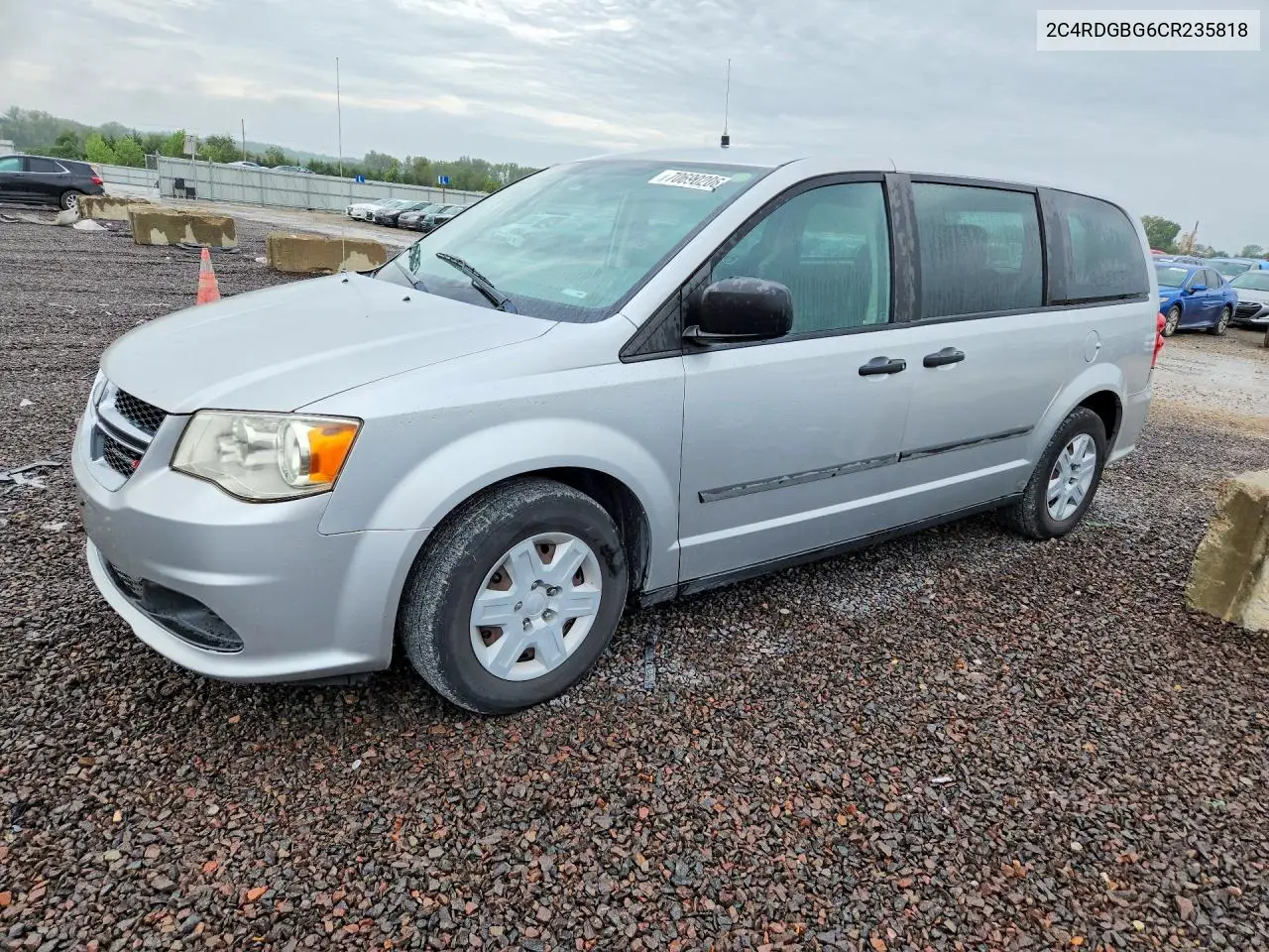 DODGE CARAVAN 2012, VIN 2C4RDGBG6CR235818