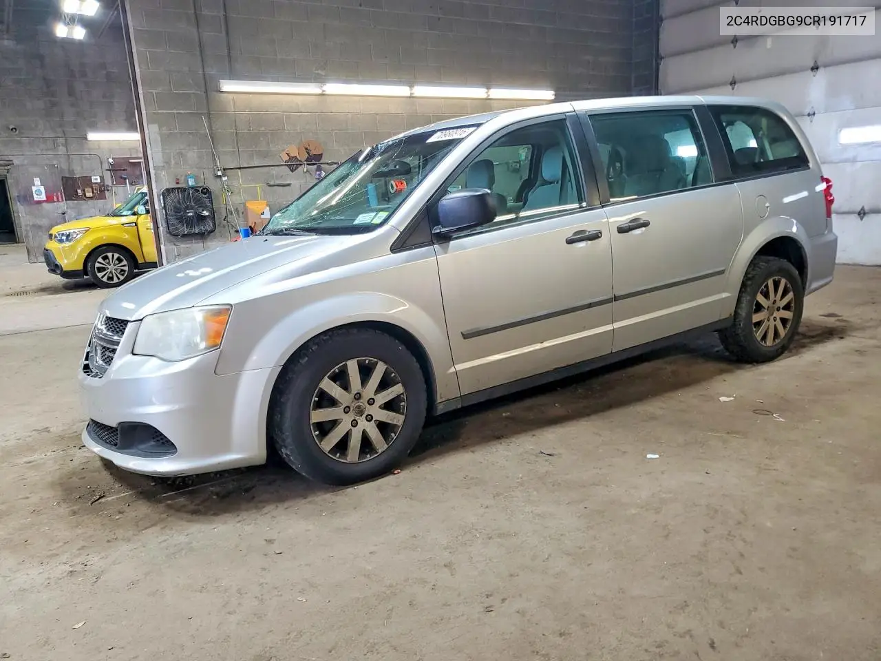 DODGE CARAVAN 2012, VIN 2C4RDGBG9CR191717