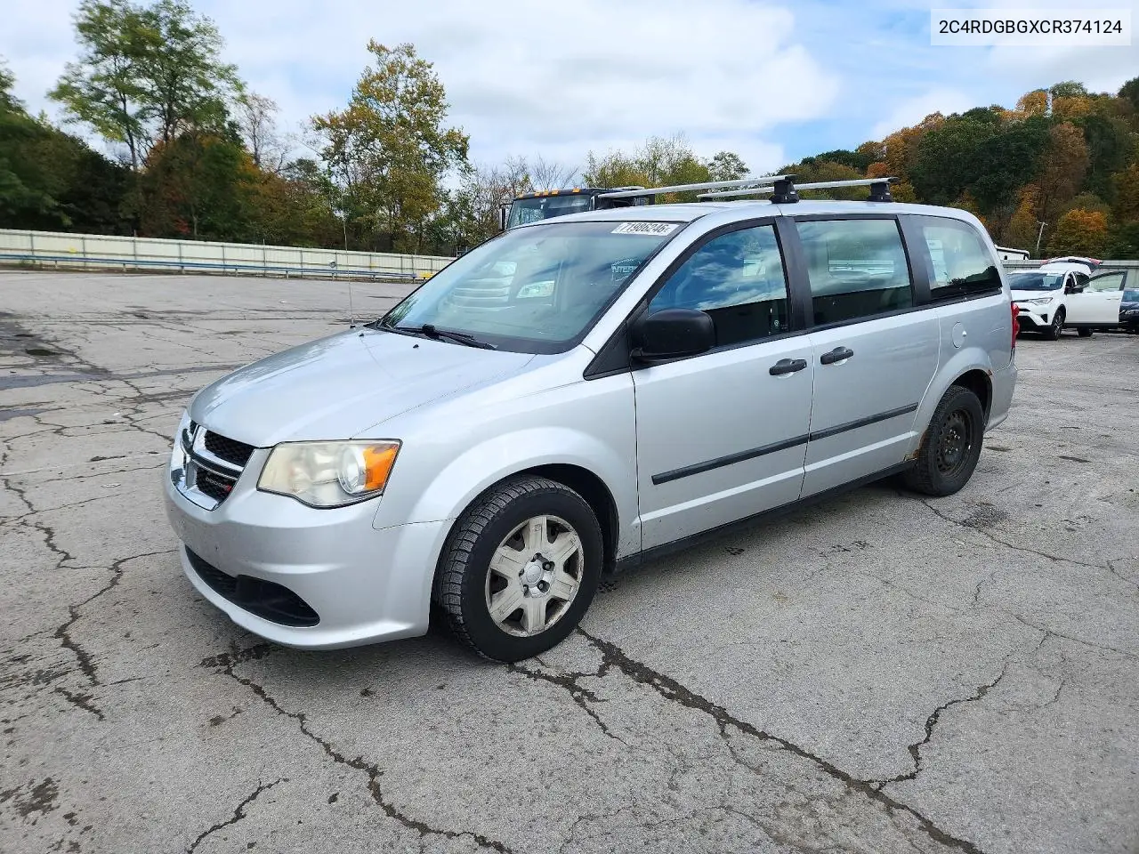 DODGE CARAVAN 2012, VIN 2C4RDGBGXCR374124