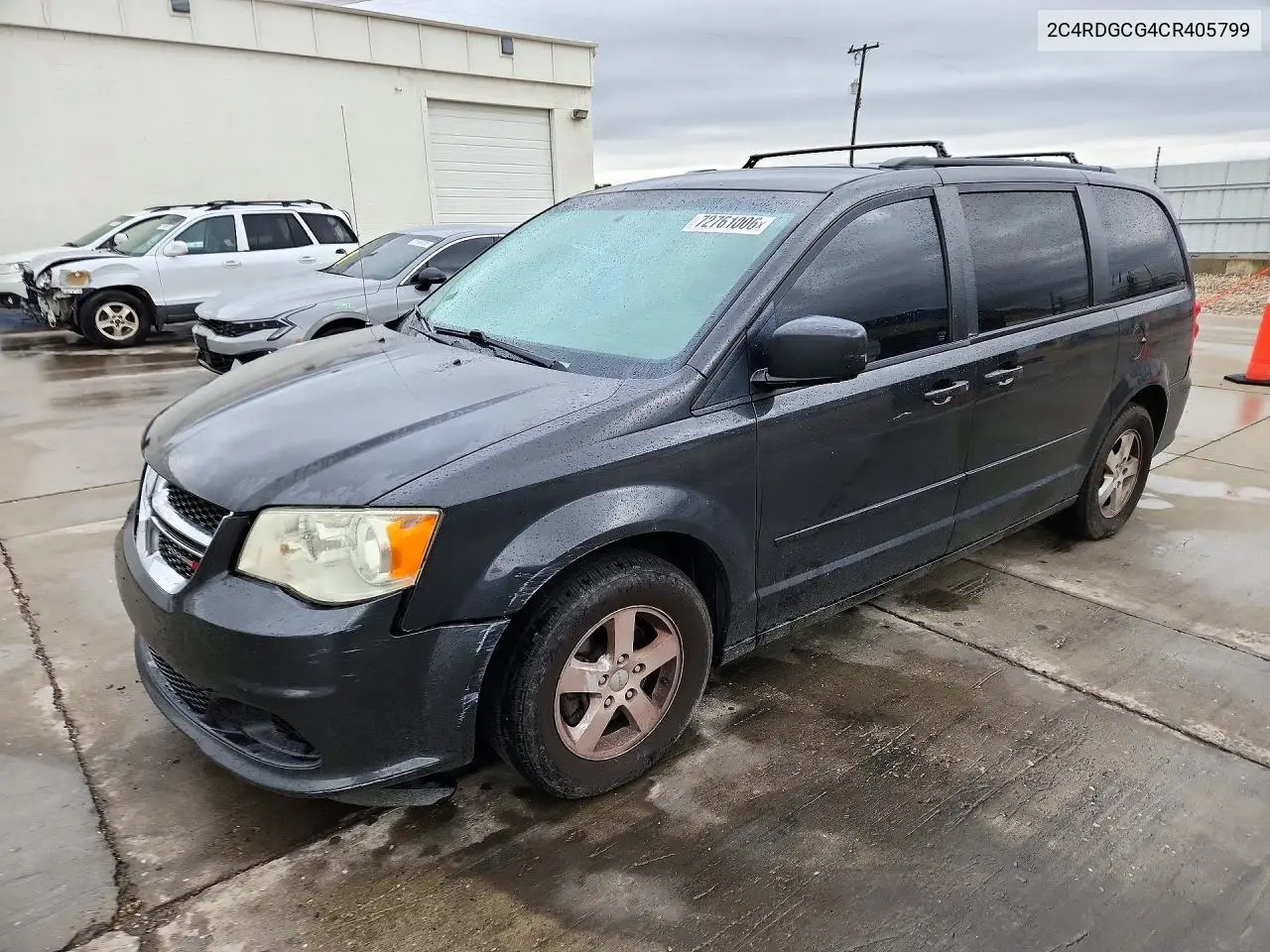DODGE CARAVAN 2012, VIN 2C4RDGCG4CR405799