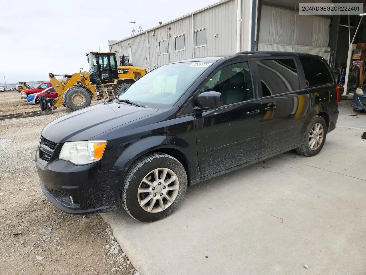 DODGE CARAVAN 2012, VIN 2C4RDGEG2CR222401