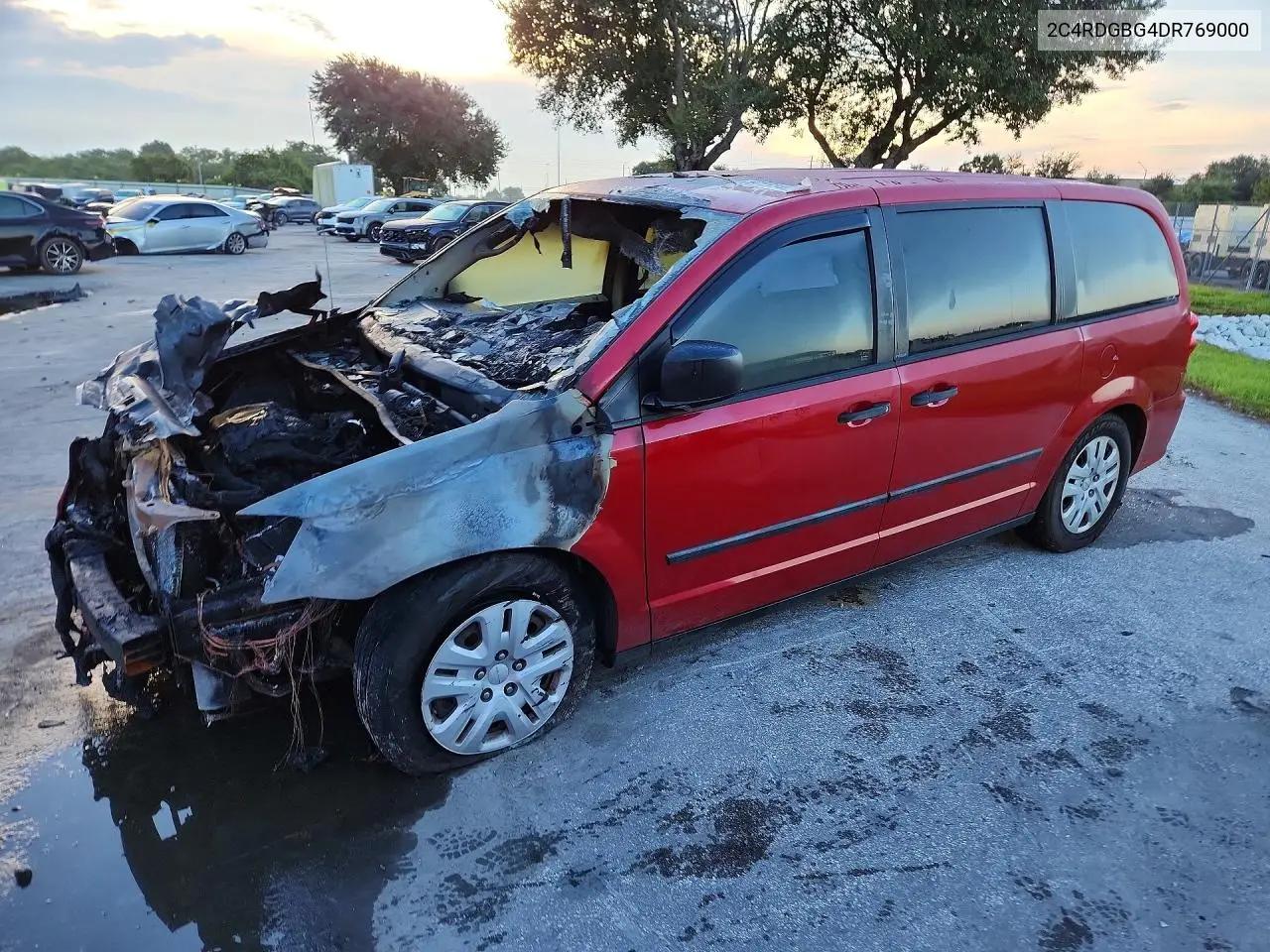 DODGE CARAVAN 2013, VIN 2C4RDGBG4DR769000
