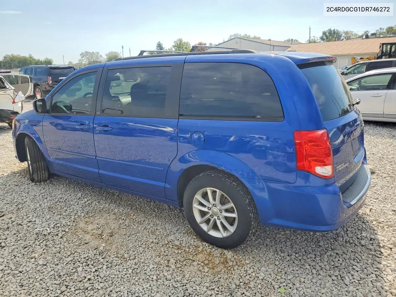 2013 DODGE CARAVAN VIN 2C4RDGCG1DR746272 — фото 2