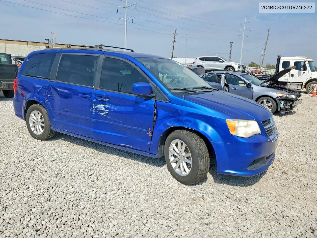 2013 DODGE CARAVAN VIN 2C4RDGCG1DR746272 — фото 4