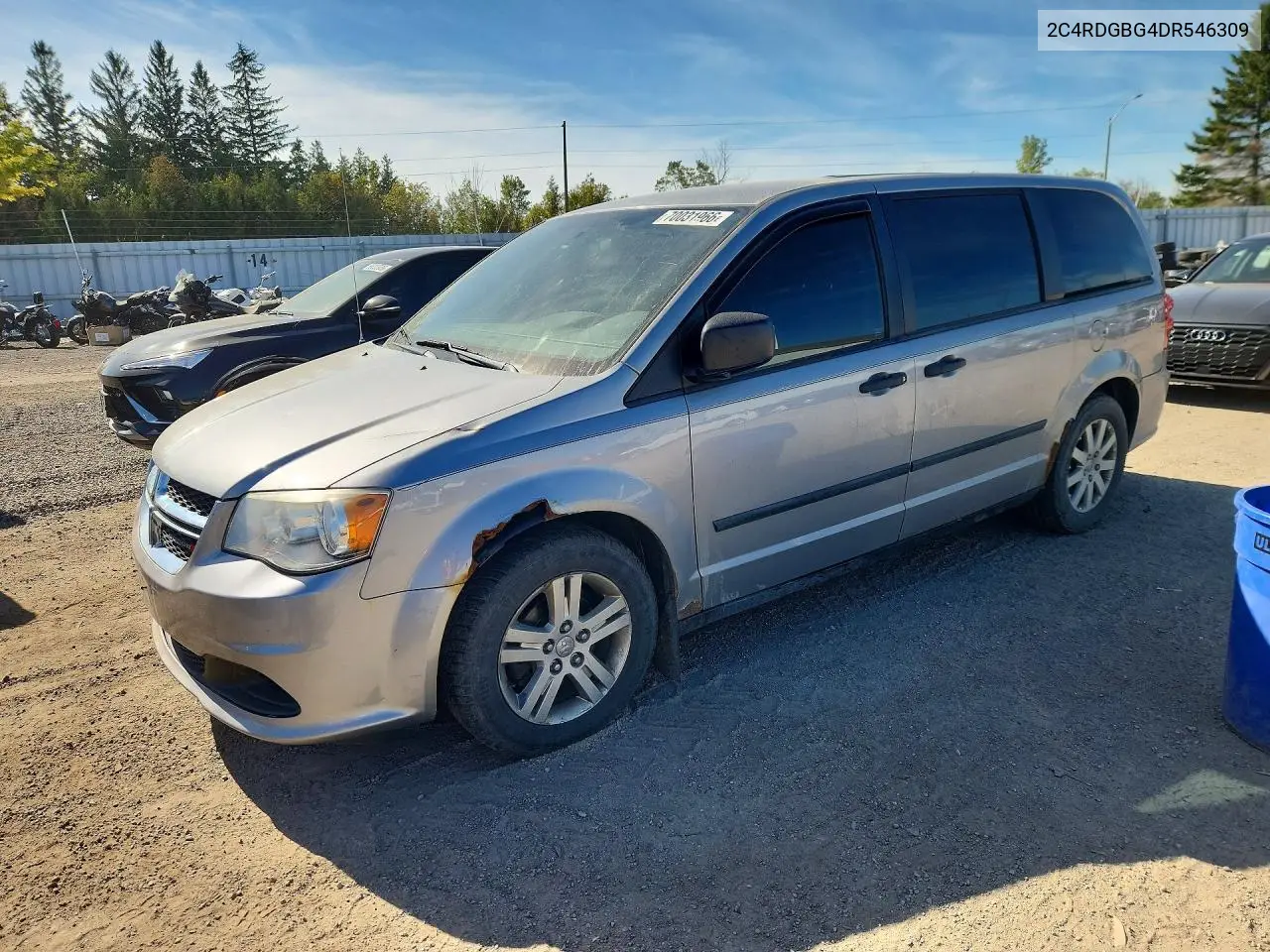 DODGE CARAVAN 2013, VIN 2C4RDGBG4DR546309