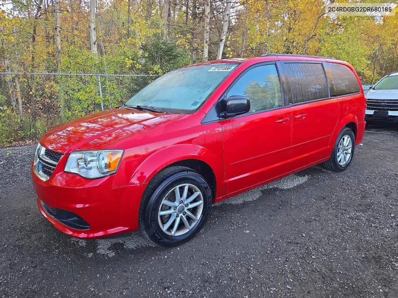 DODGE CARAVAN 2013, VIN 2C4RDGBG2DR680185