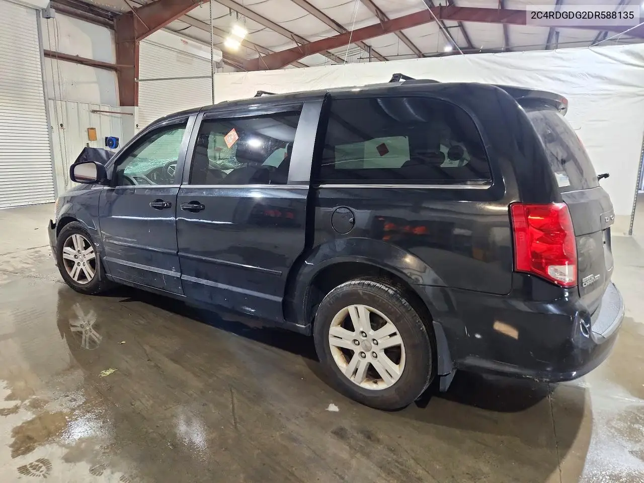 2013 DODGE CARAVAN VIN 2C4RDGDG2DR588135 — фото 2