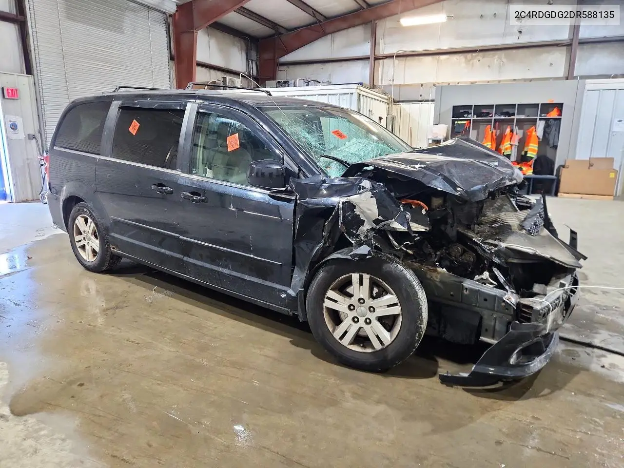 2013 DODGE CARAVAN VIN 2C4RDGDG2DR588135 — фото 4