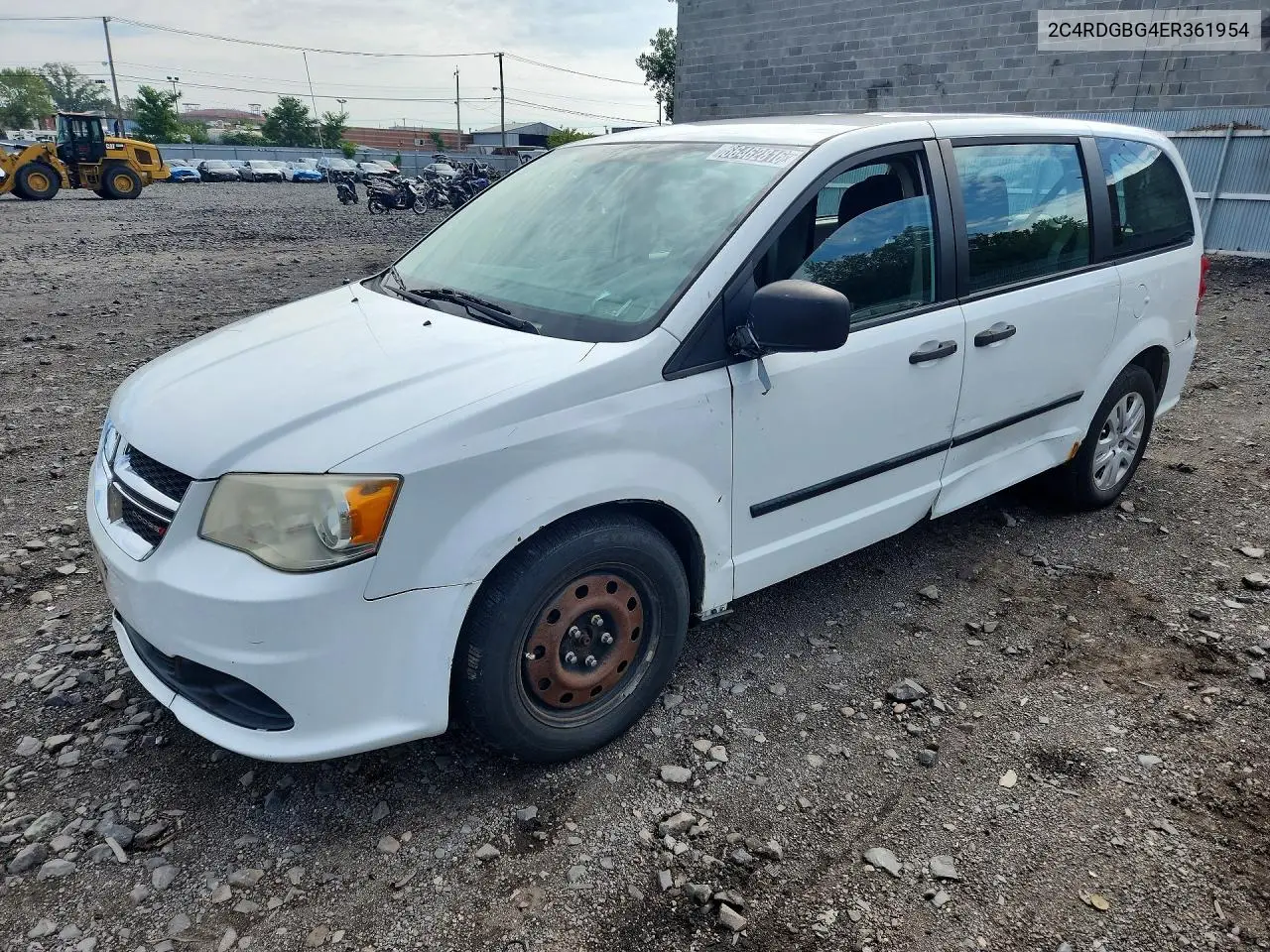DODGE CARAVAN 2014, VIN 2C4RDGBG4ER361954