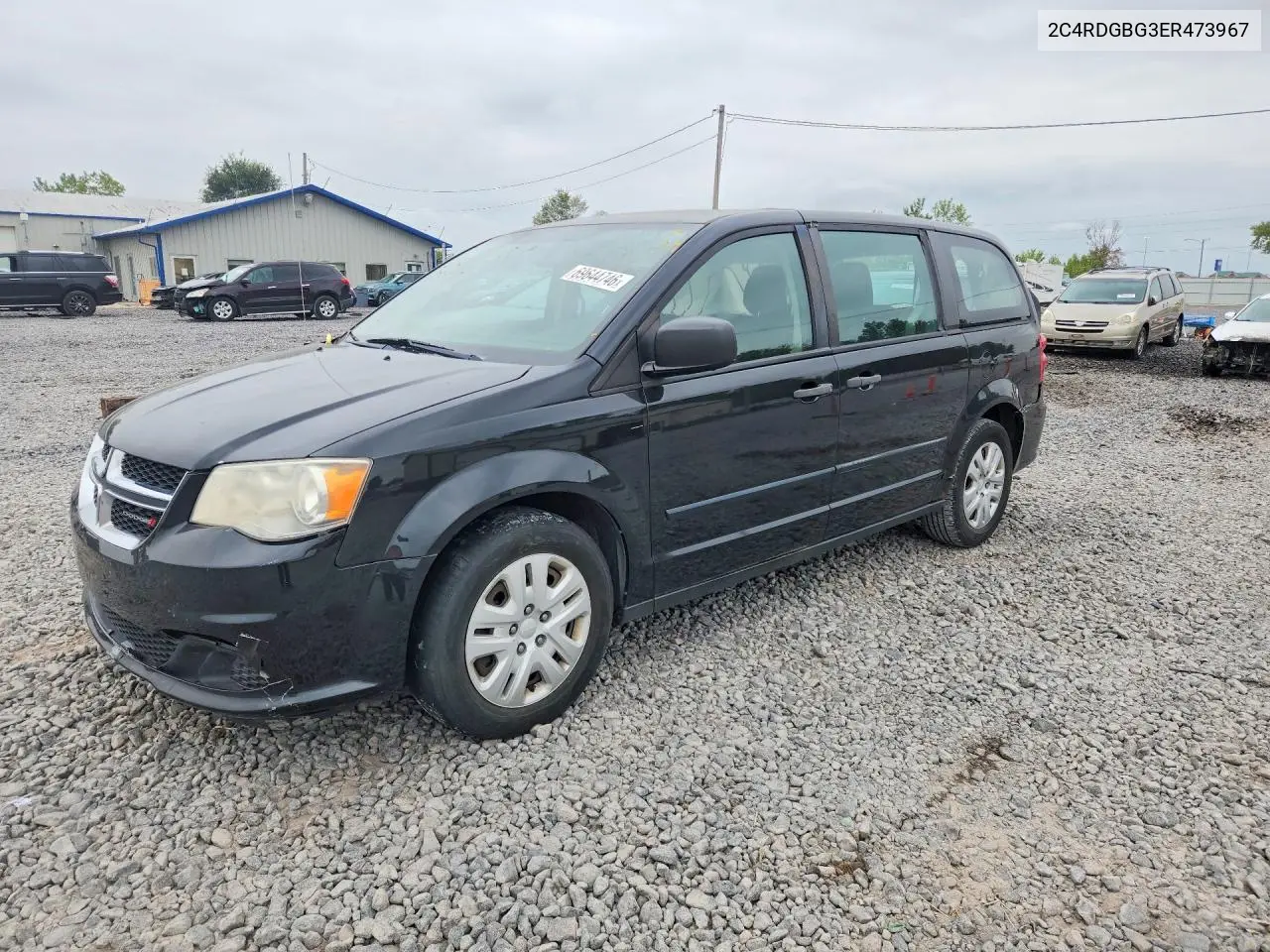 DODGE CARAVAN 2014, VIN 2C4RDGBG3ER473967