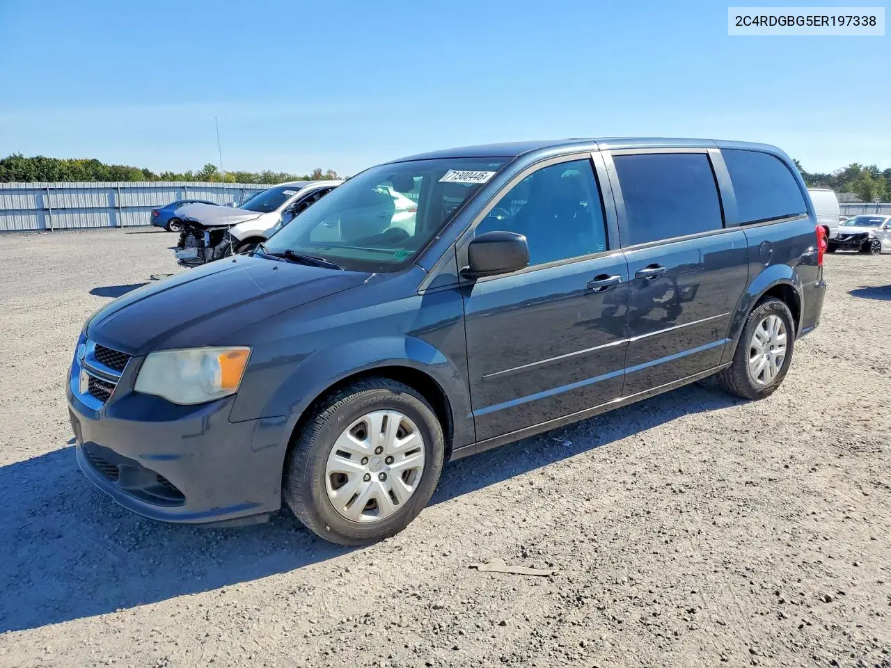 DODGE CARAVAN 2014, VIN 2C4RDGBG5ER197338