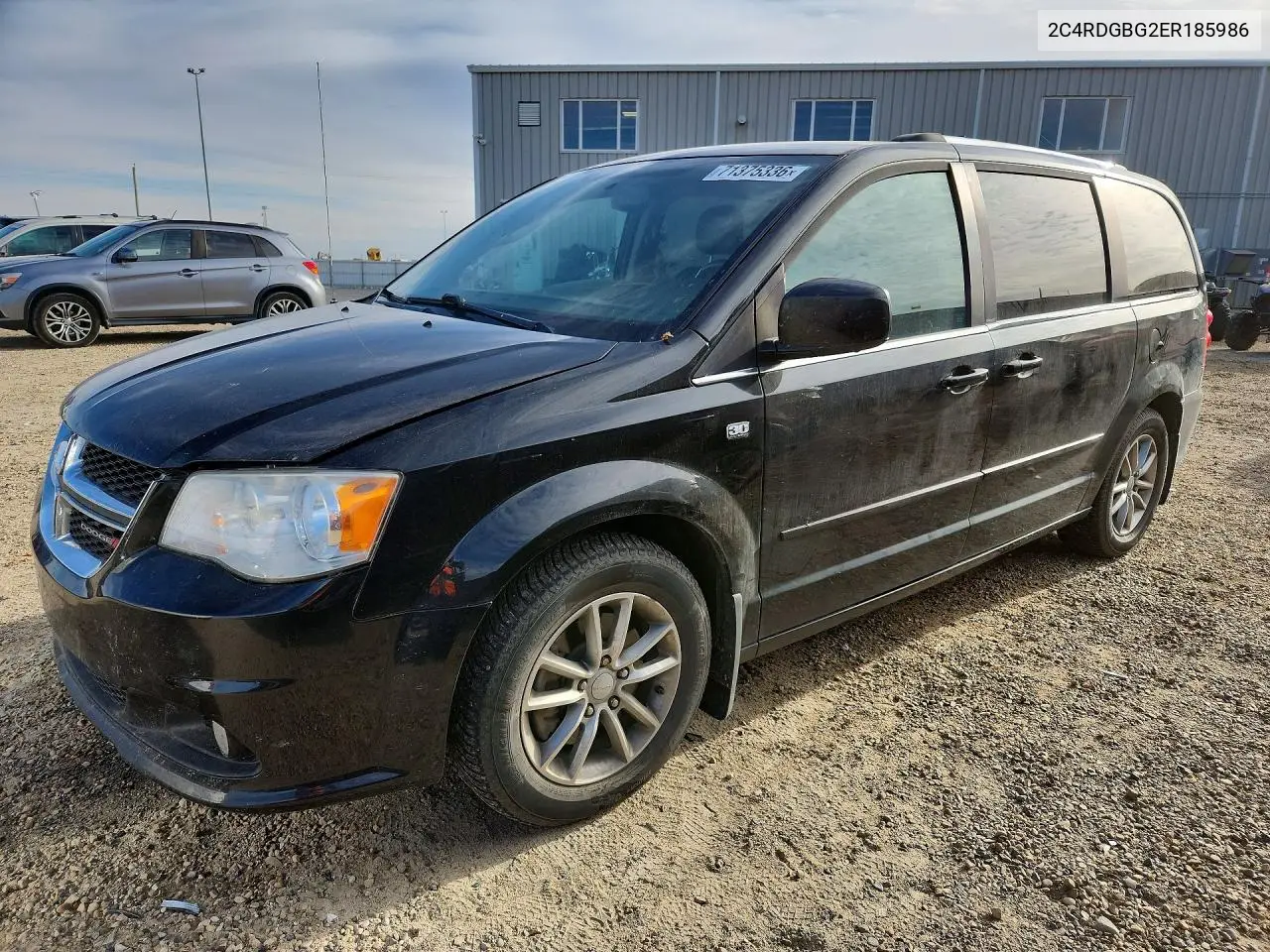 DODGE CARAVAN 2014, VIN 2C4RDGBG2ER185986