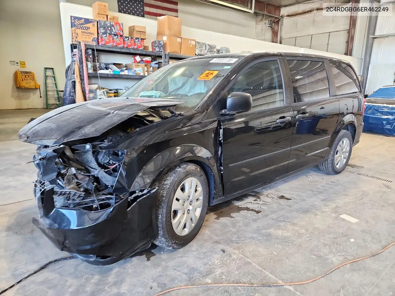 DODGE CARAVAN 2014, VIN 2C4RDGBG6ER462249