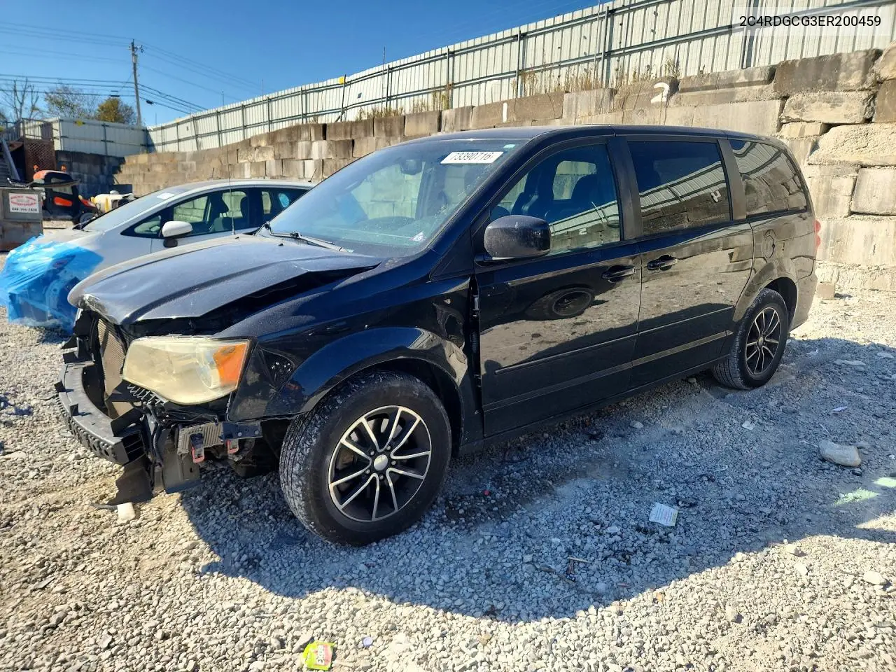 DODGE CARAVAN 2014, VIN 2C4RDGCG3ER200459