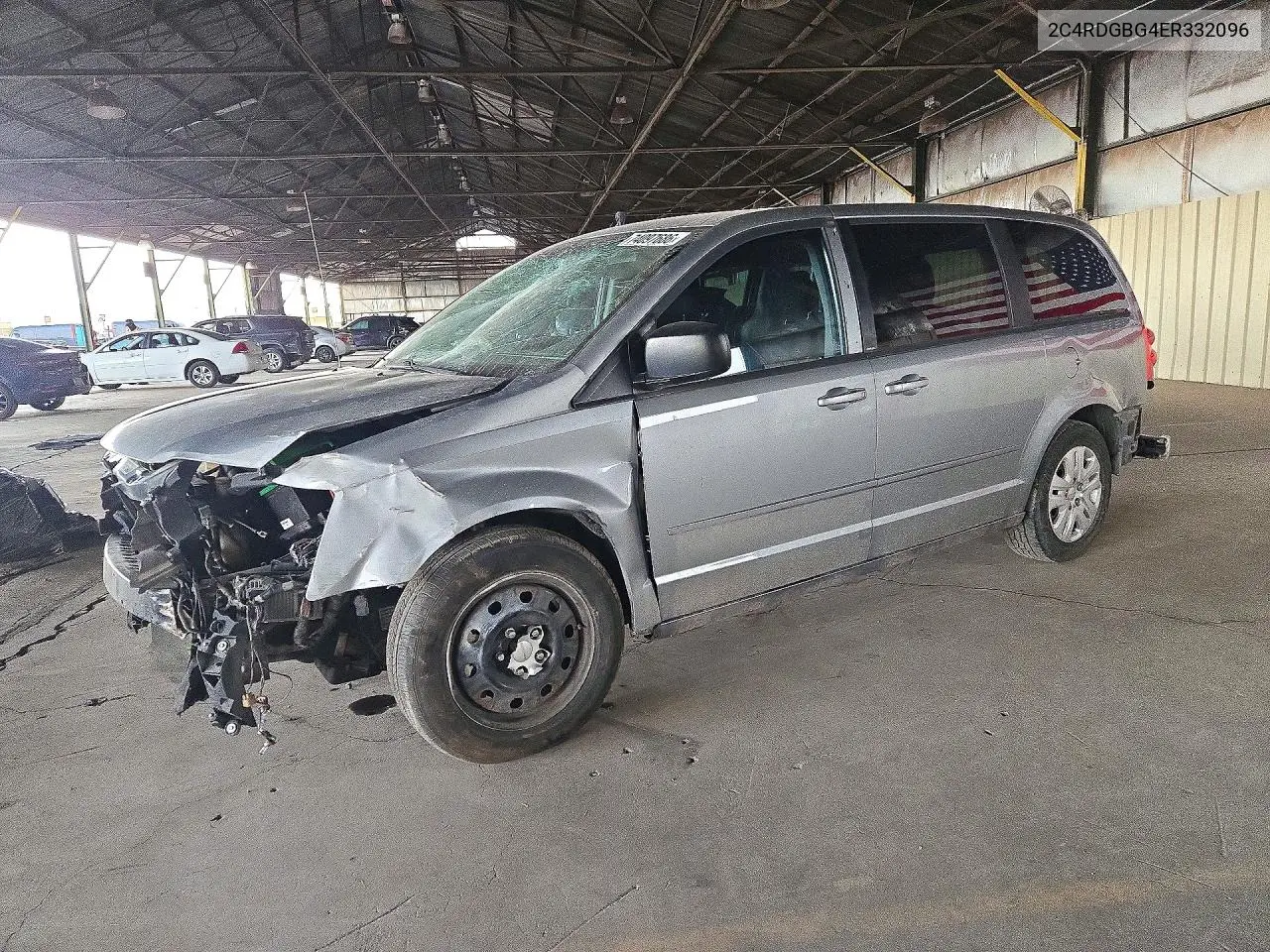 DODGE CARAVAN 2014, VIN 2C4RDGBG4ER332096