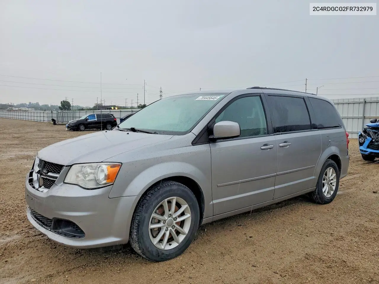 DODGE CARAVAN 2015, VIN 2C4RDGCG2FR732979