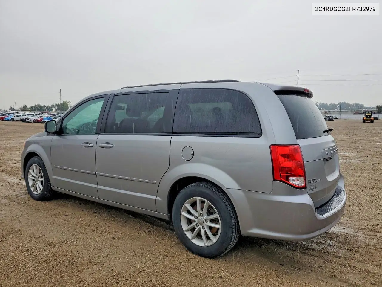 2015 DODGE CARAVAN VIN 2C4RDGCG2FR732979 — фото 2