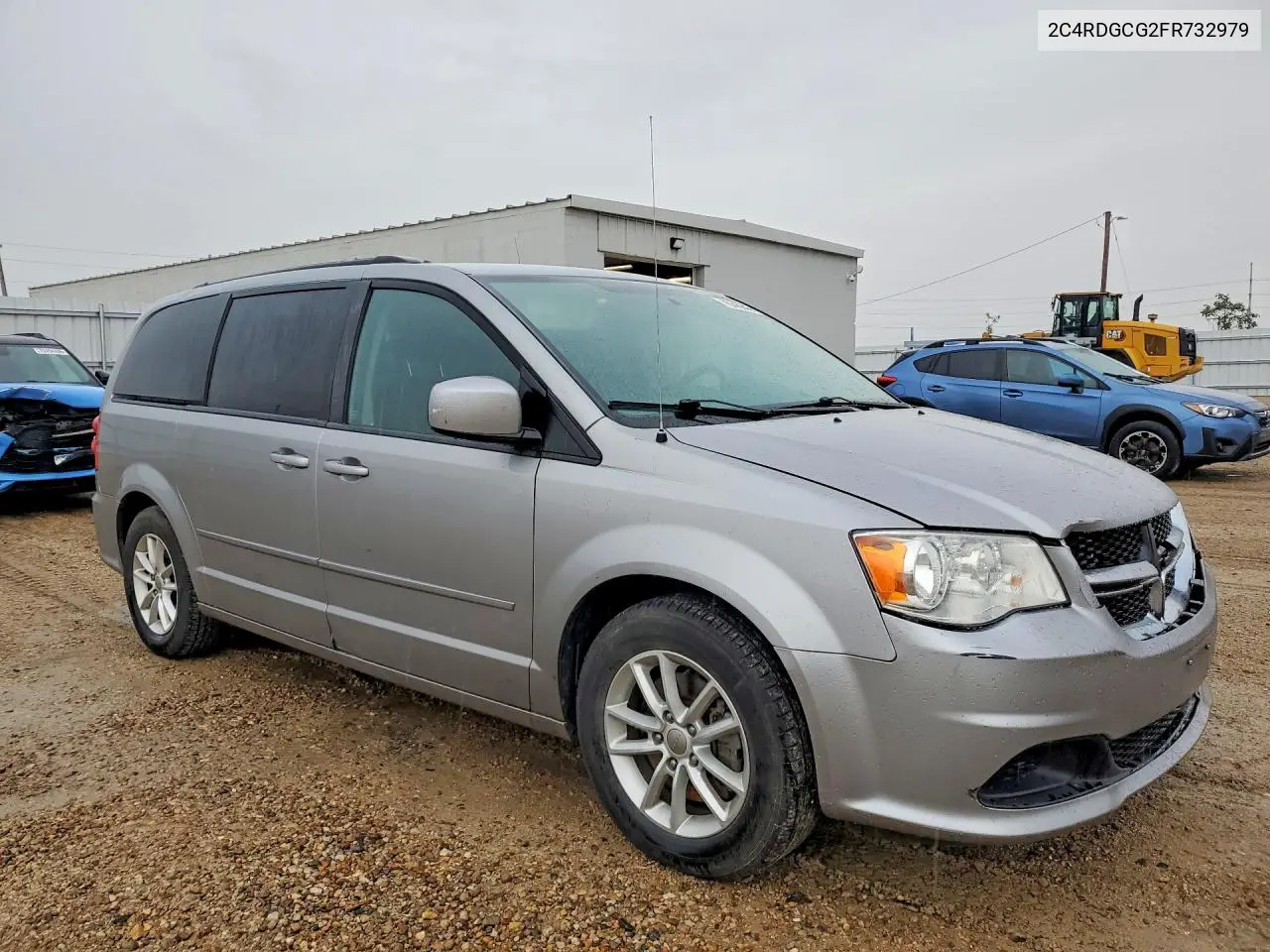 2015 DODGE CARAVAN VIN 2C4RDGCG2FR732979 — фото 4