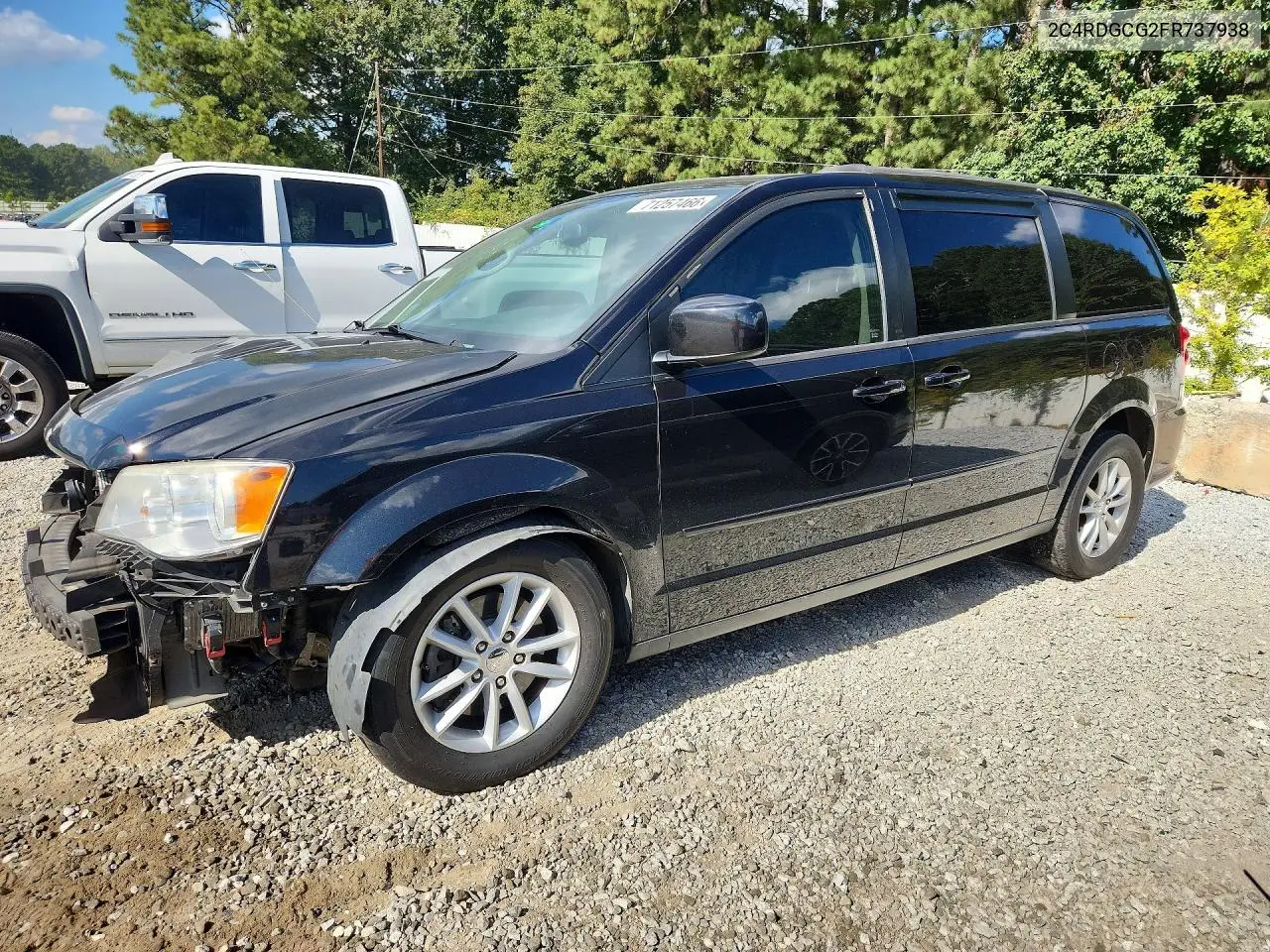 DODGE CARAVAN 2015, VIN 2C4RDGCG2FR737938