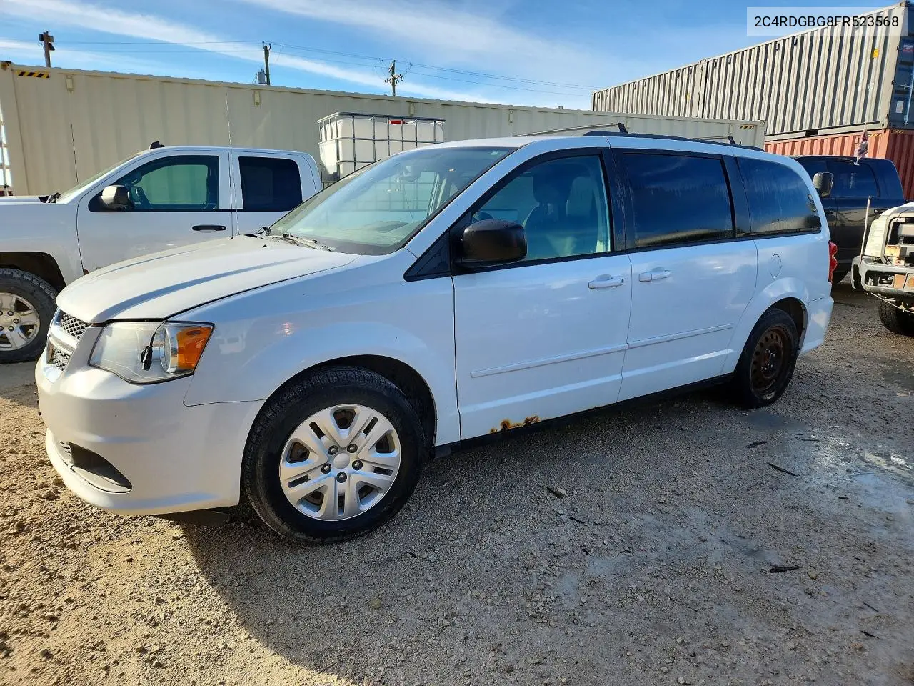 DODGE CARAVAN 2015, VIN 2C4RDGBG8FR523568
